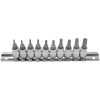 Torx készlet 1/4" T7-40 10db-os