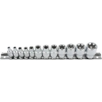 Dugófej készlet 1/4"+1/2" E profil E4-20 12db-os