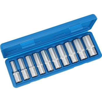 Dugófej készlet 1/2" 10-24mm hosszított 10db-os