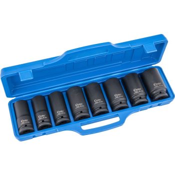 Dugófej készlet 3/4" 22-38mm  hosszított gépi Cr-MO