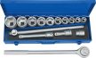 Dugókulcs készlet 3/4"-os 15db-os 19-50mm