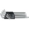 Torx készlet extra rövid T10-50 9db-os