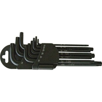 Torx készlet L-alaku T10-50 mágneses