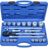 Dugókulcs készlet 3/4"-os 21db-os 19-50mm