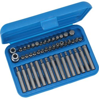 Bit készlet 3/8" és 1/2"-os adapterrel