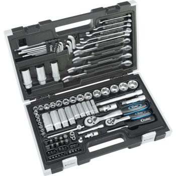 Kombi dugó-imbusz-csillagkulcs készlet 1/4"+3/8"