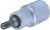 Bit fej 1/2" M6,RIBE 55mm