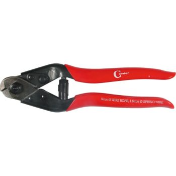 Drótkötél és rugóvágó, 190 mm