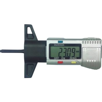 Digitális gumiabroncs futófelület-mérő, 0-25 mm