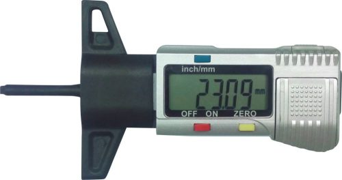 Digitális gumiabroncs futófelület-mérő, 0-25 mm