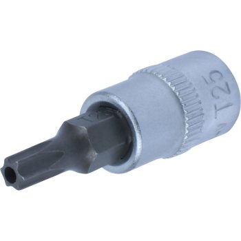 Torx bit fej 1/4" T25 lyukas