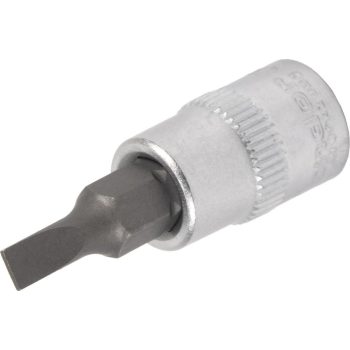 Bit-Stecknuss, 1/4", Schlitz 4x37 mm