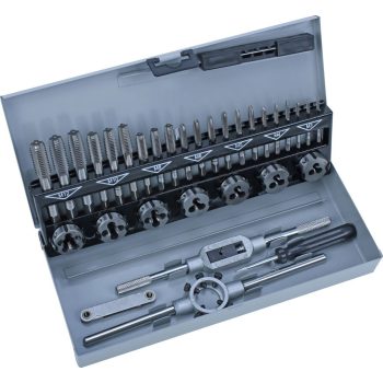 Menetmetsző-fúró készlet  32 db, wolfram acél, M3-12