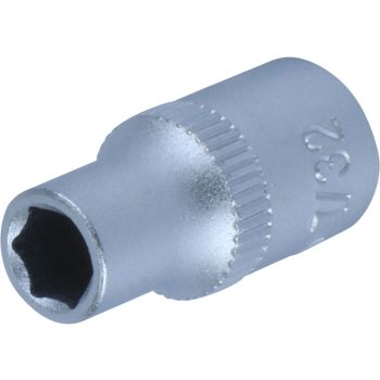 Dugófej 1/4" colos méret:7/32" hatlap