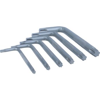 Torx készlet L-alaku T25-55 6db-os