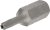 Bit fej lyukas T15x30mm 8mm-es szárral
