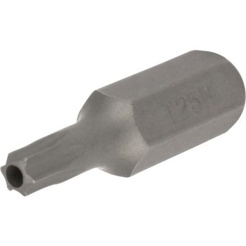 Bit fej lyukas T25x30mm 8mm-es szárral