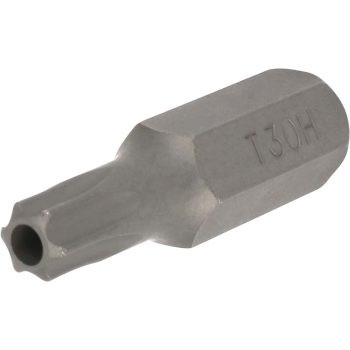Bit fej lyukas T30x30mm 8mm-es szárral