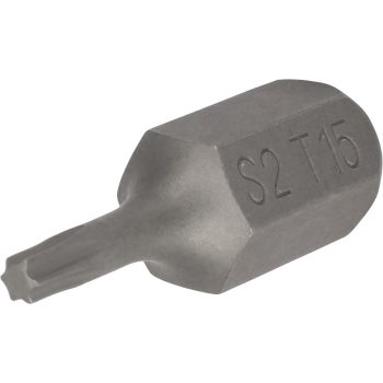 Bit fej T15x30mm,10mm-es szárral