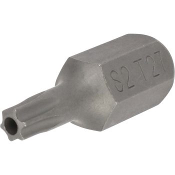 Bit fej lyukas T27x30mm 10mm-es szárral