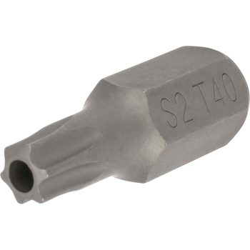 Bit fej lyukas T40x30mm 10mm-es szárral