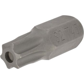 Bit fej lyukas T45x30mm 10mm-es szárral