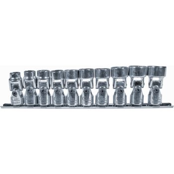 Csuklós dugófej készlet 3/8",10-19mm,hatlap
