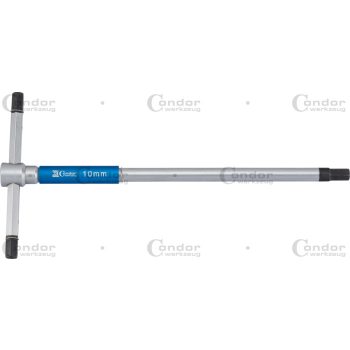 T IMBUSZ KULCS, 125X65 MM, HATLAPÚ FOGLALAT 10 MM