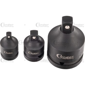 Adapter készlet, 3 db. 1/2-3/4" meghajtó, CrMo