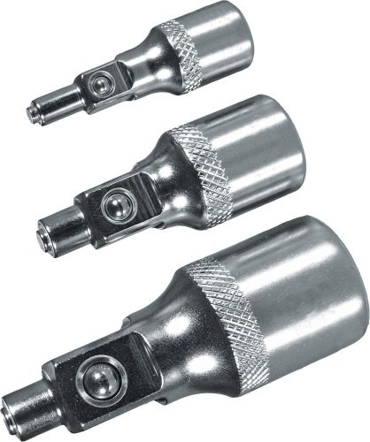 Mágneses adapter készlet, 3 db, 1/4"+3/8"+1/2"