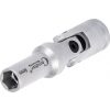 Izzítógyertya dugófej 3/8 ", 72 mm, SW9 csuklós