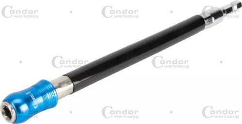 Rugalmas bittartó, gyorscserélő tokmánnyal, 1/4"-os bitekhez, 200 mm hosszú