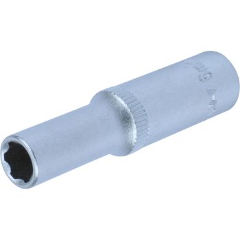 Dugófej 1/4" 6mm hosszított laponfogó (super-lock)
