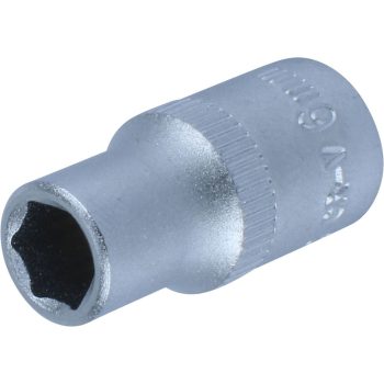 Dugófej 1/4" 6mm hatlap