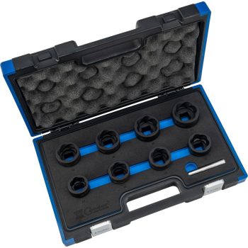 Sérült csavar leszedő klt 3/4" 27-41mm 9db-os