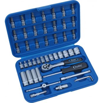 Dugókulcs készlet 1/4" 47db-os Varioplus