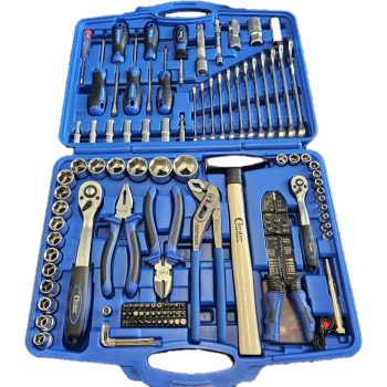 SZERSZÁMKOFFER 156DB-OS 1/4"+1/2" 4-32MM