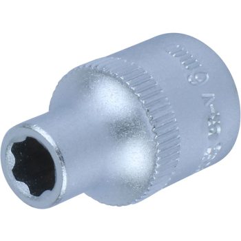 Dugófej 3/8" 6mm laponfogó (super-lock)