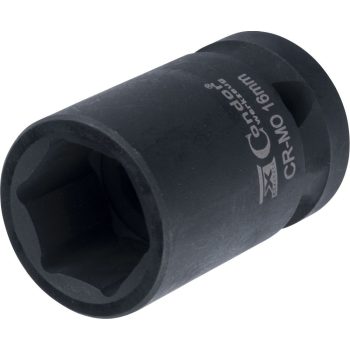 Dugófej 1/2" 16mm gépi Cr-Mo