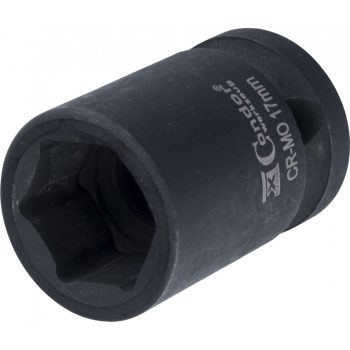 Dugófej 1/2" 17mm gépi Cr-Mo