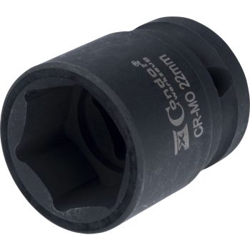 Dugófej 1/2" 22mm gépi Cr-Mo