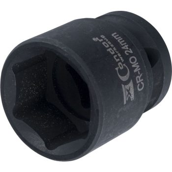 Dugófej 1/2" 24mm gépi Cr-Mo