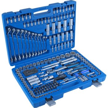 Dugókulcs készlet 1/4"+3/8"+1/2" 215db-os