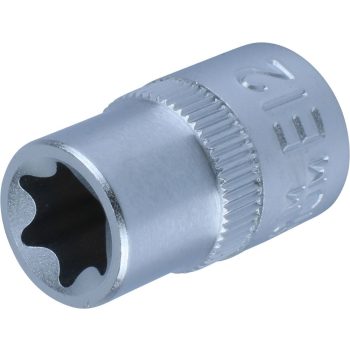 Dugófej 3/8" E12 E-profil