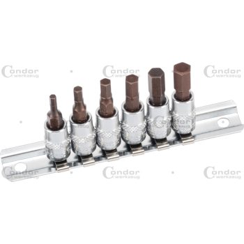 Imbusz klt. 1/4" 3-8mm nagyteljesítményű S2