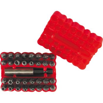 Sicherheitsbit-Satz, 33-tlg., 1/4"