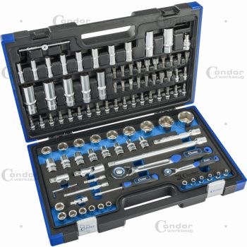 Dugókulcs készlet 1/4"+1/2" 98db-os