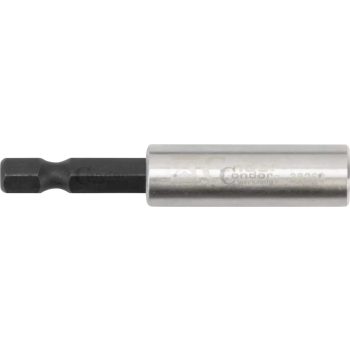   Professzionális bittartó, rugós gyűrűvel, 1/4"-os bitekhez, 60 mm