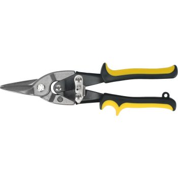 Lemezolló, egyenes vágás, 250 mm fogazott