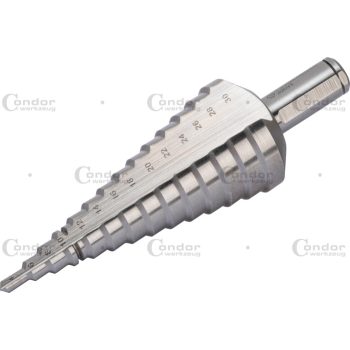 Lépcsős fúró , sorjázó lépcsős Co 5% 4-30mm